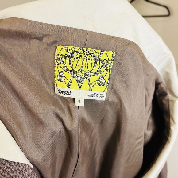 Anthropologie Long Look Coat Dress by Floreat Sz 6 Large Very Rare! As Shown - Picture 16 of 16